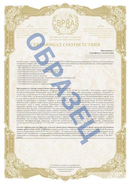 Образец Приложение к СТО 01.064.00220722.2-2020 Щелково Сертификат СТО 01.064.00220722.2-2020 